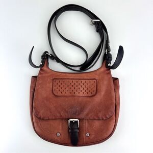 LONGCHAMP Balzane Crossbody Messenger Leather Bag